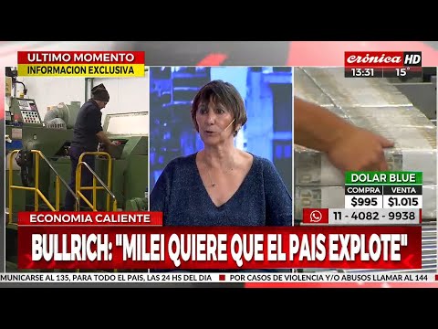 Felisa Miceli, exministra de economía: El Banco Central dilapidó las reservas