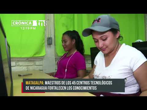 Docentes del INATEC en Matagalpa fortalecen sus conocimientos - Nicaragua