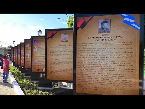 Paseo Héroes y Mártires de la Revolución, lugar histórico para familias de La Paz Centro