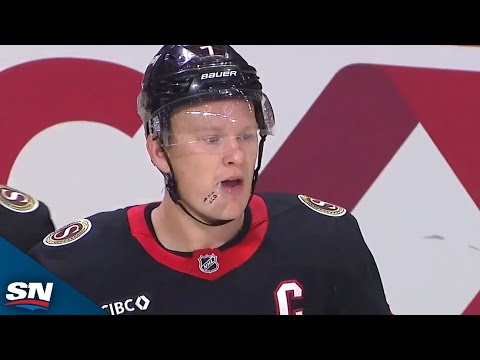 Senators Brady Tkachuk, Adam Gaudette Strike 42 Seconds Apart To Bust It Open