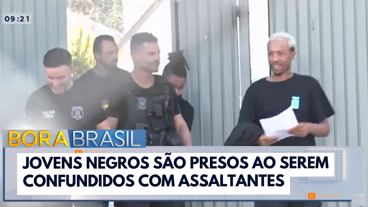 Jovens negros são presos ao serem confundidos com assaltantes | Bora Brasil