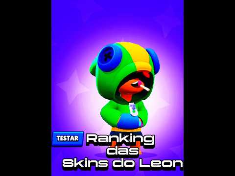 Rankeando Skins do Leon da-pior até a melhor 🔥 #brawlstars