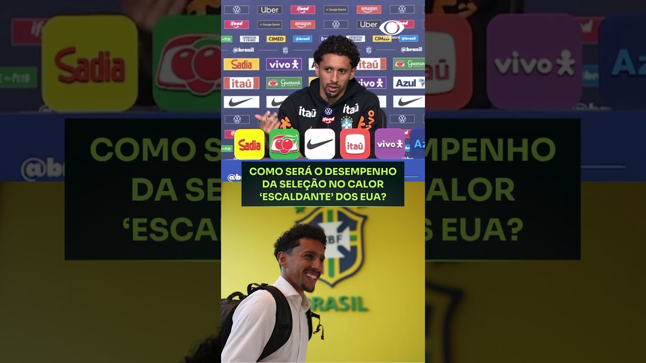 E O CALOR? ☀️🥵 Marquinhos respondeu à pergunta sobre o calor em Nova Jersey