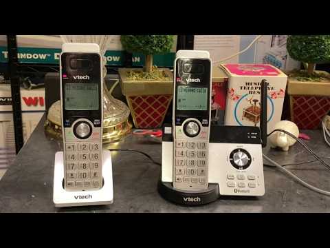 Vtech IS8122 DECT 6.0 Cordless Phone with Smart Call Blocker and Answering Machine