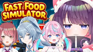 【fast food simulator】#うりてぃーち でマ〇ド【 卯依れん/リクム/チレン・ザヴィ  /黒宮ティマ】