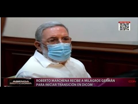 Roberto Marchena recibe a Milagros Germán para iniciar transición en Dicom