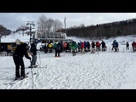 Ski season begins at Camp Fortune in Quebec