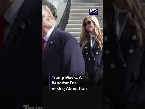 Ahead of Texas Midterm Rally, Trump Mocks A Reporter Over Iran #shorts