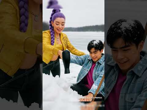 rumi Unexpected discovery in the SNOW #funny #dothingsyoudontwanttodo #demonhunters