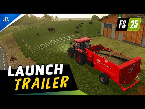 Farming Simulator 25 - Launch Trailer | PS5 Games