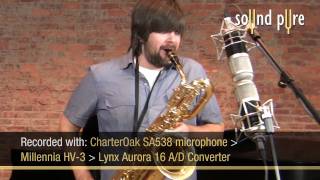 CharterOak SA538 vs. SA538B Microphones on Saxophone
