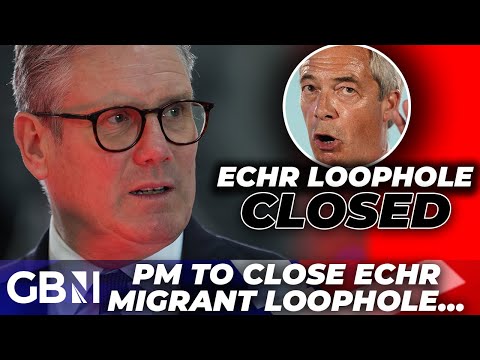 Keir Starmer PANDERING To Nigel Farage As ECHR Loophole CLOSED By PM As Immigration Pressure Mounts