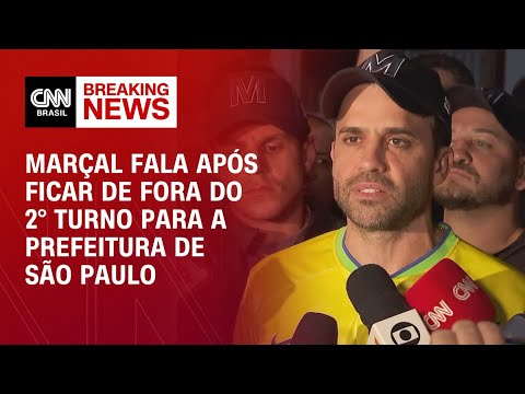 Marçal fala após ficar de fora do 2° turno para a Prefeitura de São Paulo | CNN Eleições