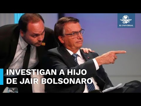 Por presunto espionaje en favor de su padre, investigan a hijo de Jair Bolsonaro