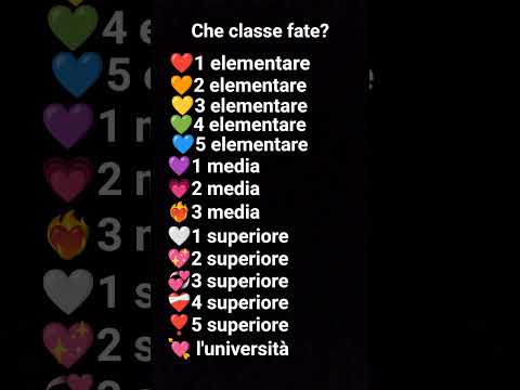 che classe fate??