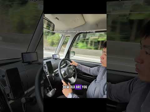 Un policier japonais m’arrête en stop 😳🤩🇯🇵