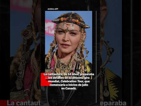 Madonna suspende su gira mundial por problemas de salud  | El Espectador