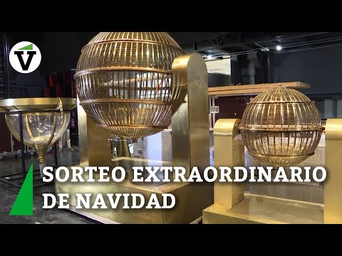 Llegan los bombos del Sorteo Extraordinario de Navidad al Teatro Real de Madrid