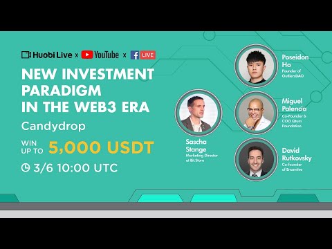 Huobi Live – New Investment Paradigm in the Web3 Era