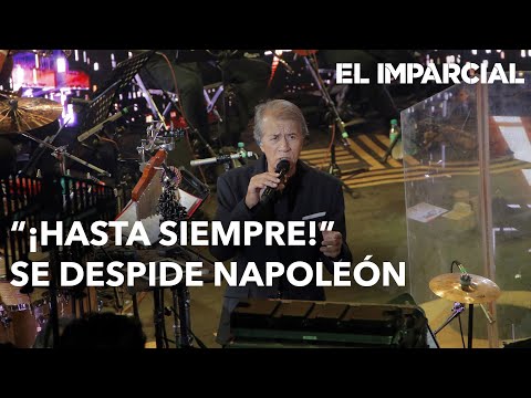 ¡Hasta siempre! dice Napoleón a su fans en la ExpoGan 2023