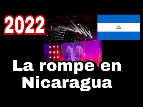 Nodal concierto en Nicaragua 2022