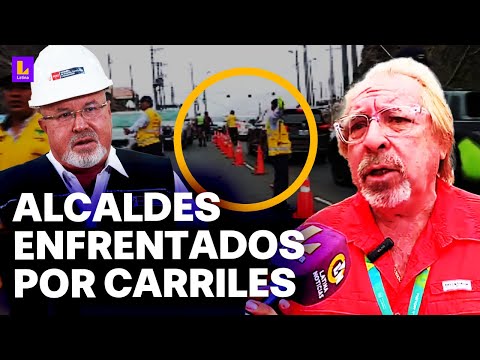 La Molina y Surco se enfrentan por tráfico en Cerro Centinela: No es un delito poner conos