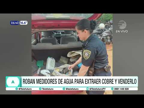 Roban medidores de agua para extraer cobre y venderlo