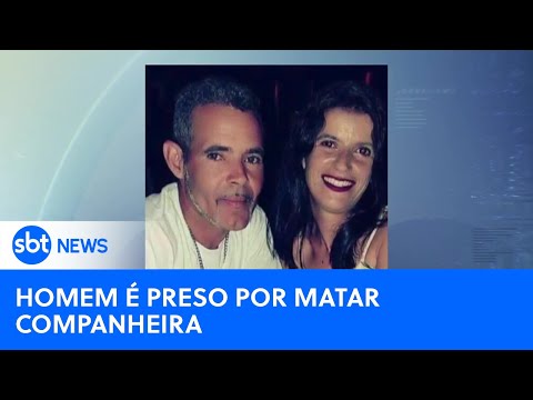 Homem é preso após matar companheira em Minas Gerais | #SBTNewsnaTV (16/10/24)