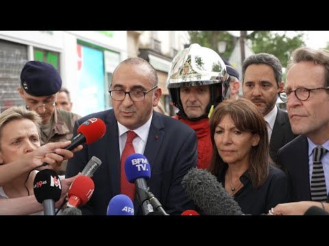Explosion d'un immeuble à Paris: l'incendie est circonscrit (préfet de police) | AFP Extrait