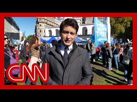 Mourners gathered in Buenos Aires, Pope Francis' birthplace