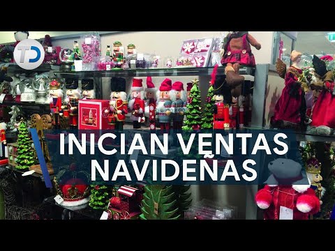 Tiendas ya venden productos para navidad