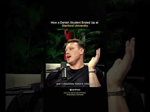 How a Danish Student Ended Up at Stanford University @HDinHDPodcast#podcast #awezchaitrend #shorts