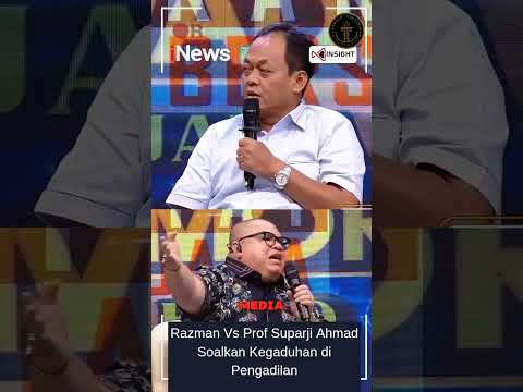 RAZMAN VS PROF. SUPARJI AHMAD SOALKAN KEGADUHAN DI PENGADILAN #shortvideo #shorts #viralshorts