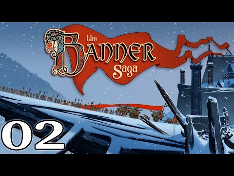 【The Banner Saga：Live02】村民を引き連れ果てなき逃避行の始まり！今宵も選択肢は命がけ、ルーク＆アレッテ親子の旅路！