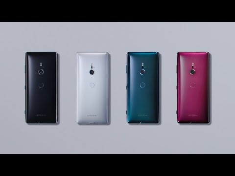 Xperia XZ3 – A beautiful curved glass design