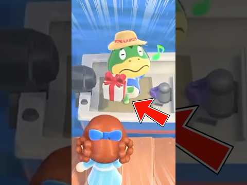 プレゼントを蹴って拒否するかっぺい #あつ森 #あつ森アプデ