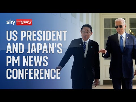 Watch live: US President Joe Biden and Japan’s Prime Minister Fumio Kishida news conference