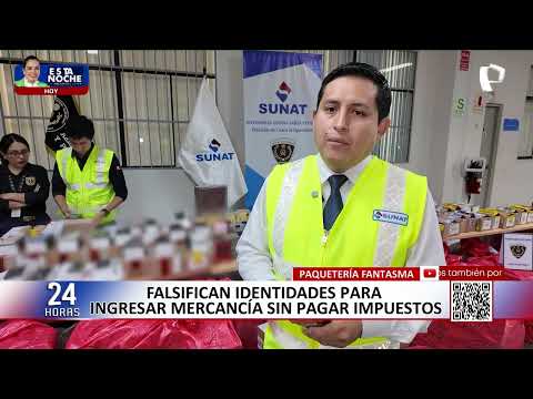 Sunat incauta mercancía valorizada en más de S/ 600 mil vinculada a “paquetería fantasma”