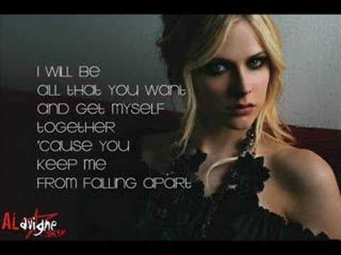 I Will Be - Avril Lavigne (lyrics)