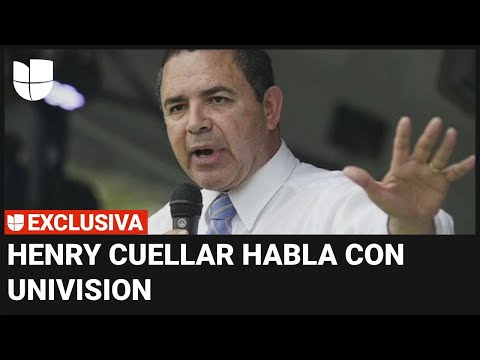 Henry Cuellar habla en exclusiva con Univision: asegura que él y su esposa son inocentes