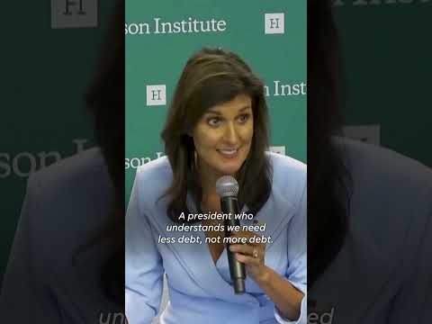 'I will be voting for Trump': Nikki Haley says who she will vote for in 2024 elections #Shorts