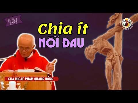 Chia ít nỗi đau ✝️ Bài giảng Cha Phạm Quang Hồng CN lễ lá 2023
