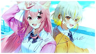 ティーンエイジブルー  (Teenage Blue)  Cover 【#狐桃たま #棘龍すぴの 】