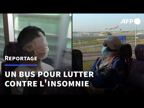 Hong Kong: un bus pour lutter contre l'insomnie | AFP
