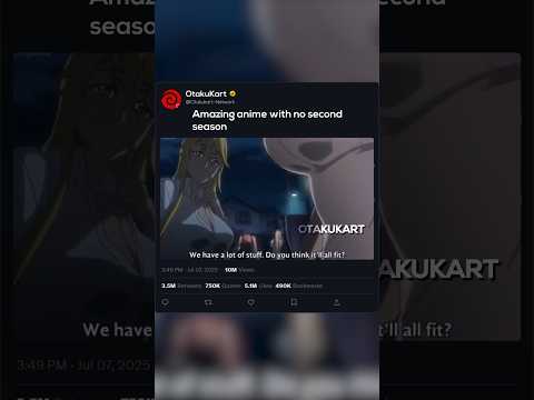 Amazing anime with no second season 🗿 #anime #animeshorts #animememes #animeedits #shorts
