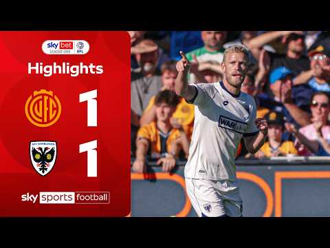 Late Bradshaw goal cancels out Stockley STUNNER! 🤩 | Cambridge 1-1 AFC Wimbledon | EFL Highlights