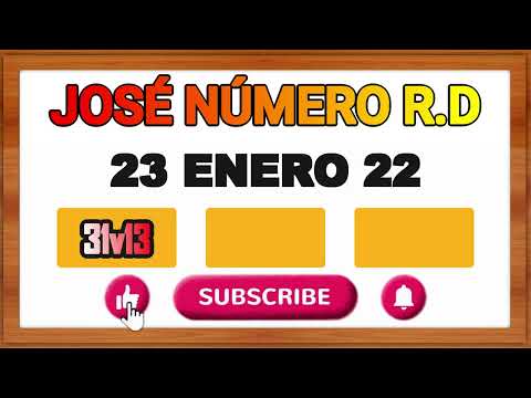 JOSE NUMERO DOMINGO 23 DE ENERO DE 2022 - NUMEROS PARA HOY