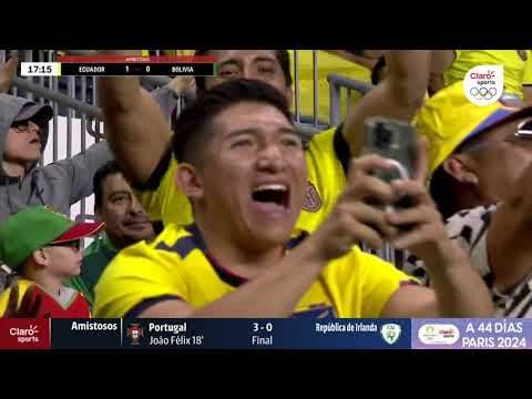 Enner Valencia abre el marcador con un golazo | Ecuador 1-0 Bolivia | Partido amistoso