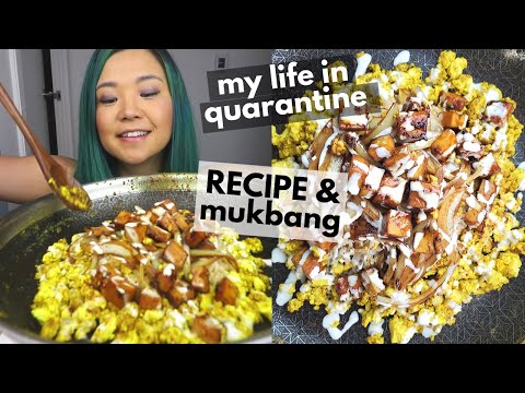 Vegan Spam Mayo Rice RECIPE & MUKBANG ????????// Munching Mondays Ep.55