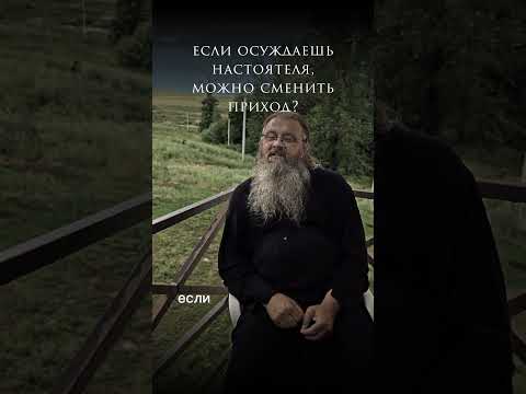 если осуждаешь настоятеля,можно ли сменить приход? #протоиерейсергийбаранов #православие